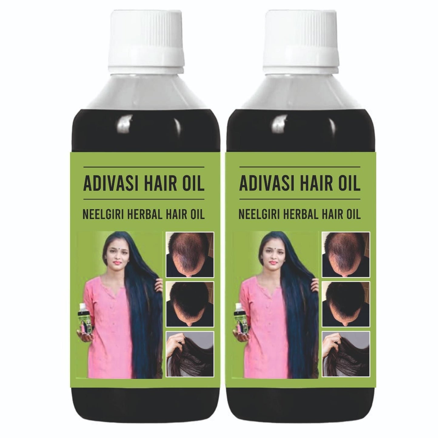 Adivasi Neelgiri Herbal Hair Oil 125ML (Pack of 2)